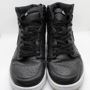 Men's Jordan 1 Retro High OG Cyber Monday 2015 Black/White Size 13